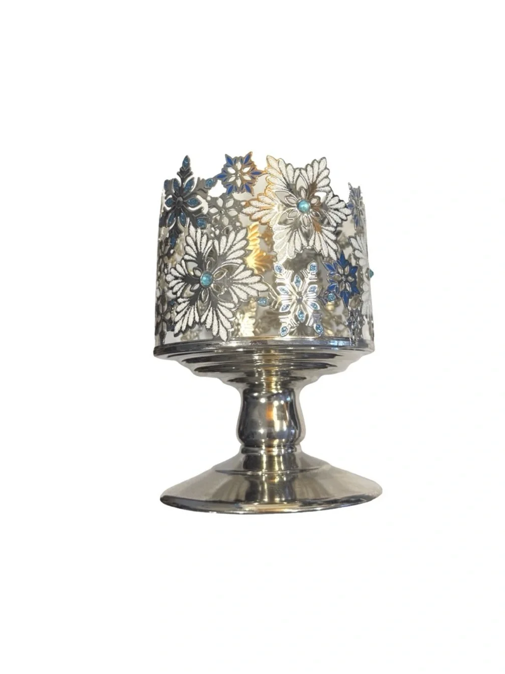 Snowflake Candle Holder